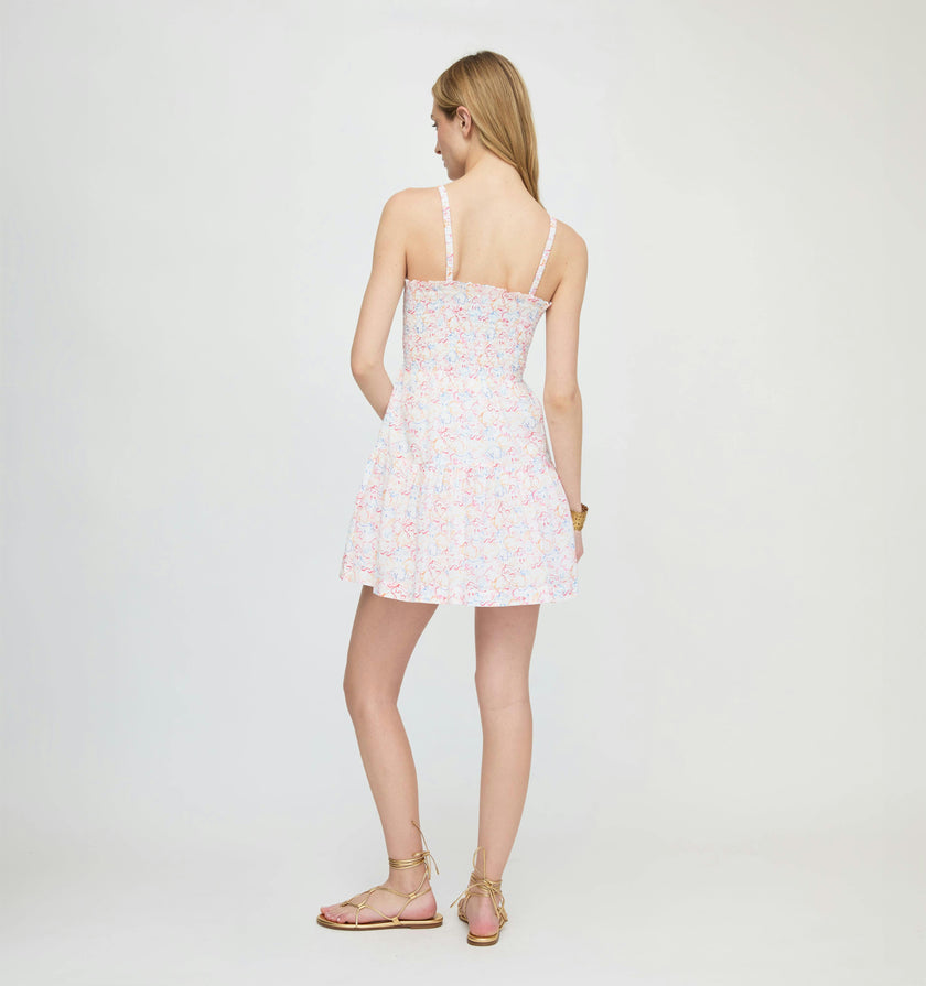 The Rebecca Mini Nap Dress - Camo Fish