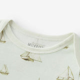 Sailboat Melody Organic Cotton Long Sleeve One Piece