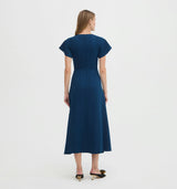 The Opal Dress - Peacock Paisley Vines