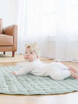 Linen Round Play Mat