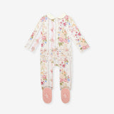 Janey Footie Smocked Ruffled One Piece