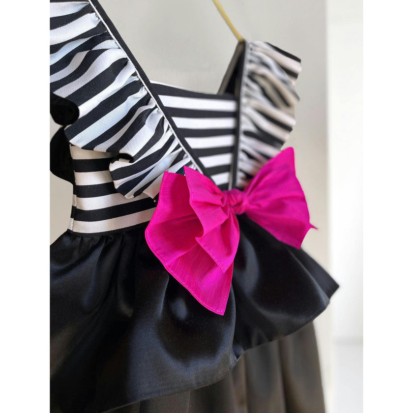 The Edith Dress, Black