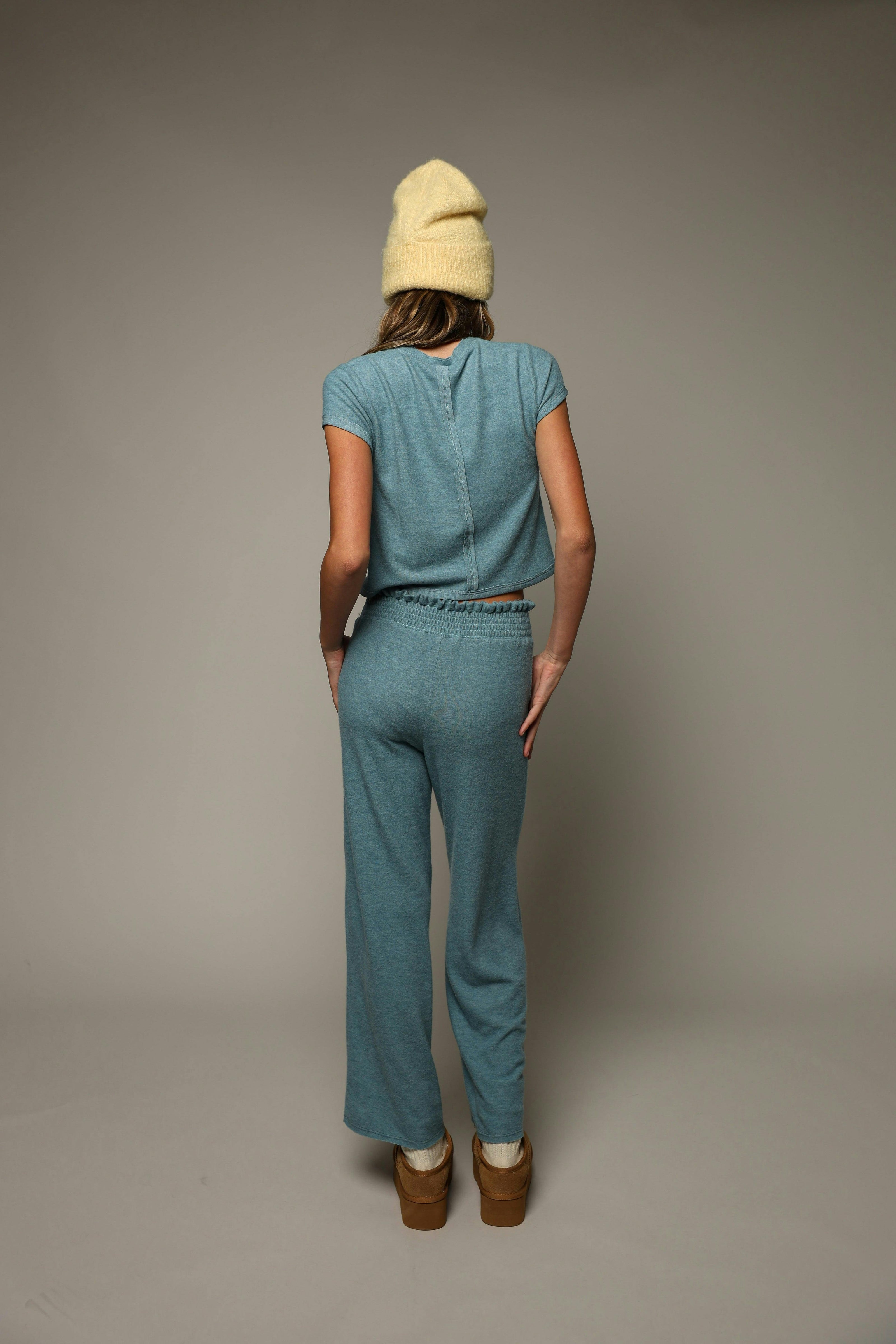 Smocked Waistband Pant