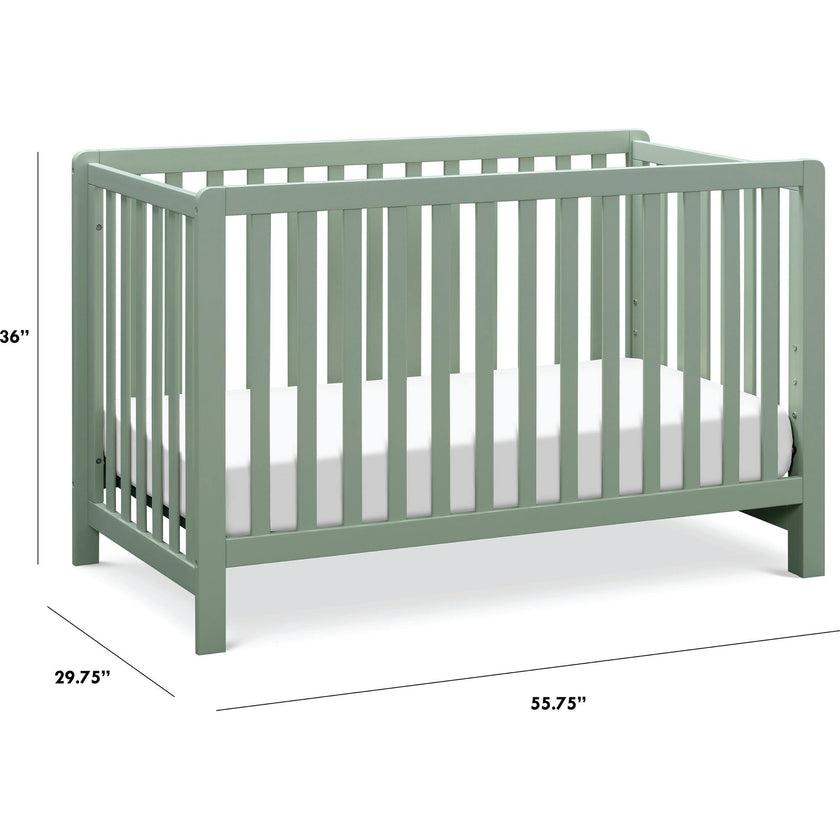 Colby 4-In-1 Low-Profile Convertible Crib