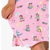 Skater Kitty Bamboo Girls' Long Sleeve Dress