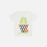 Kids White Grow The Game Tee
