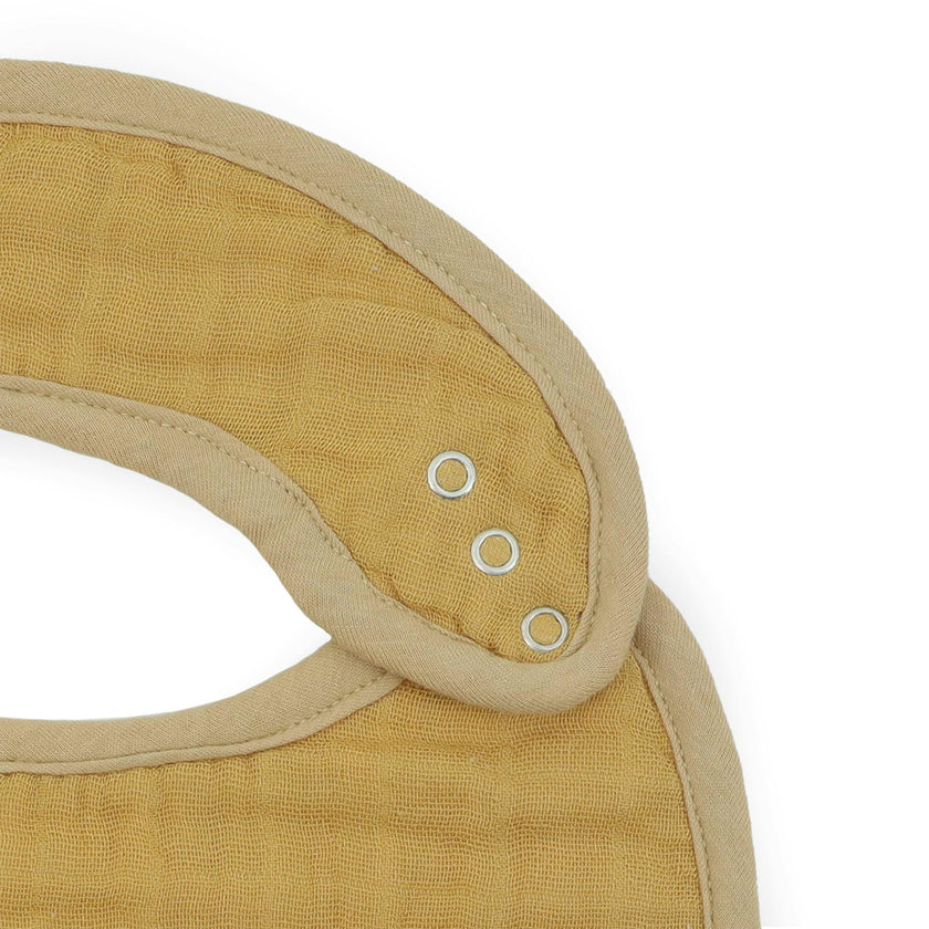 Organic Cotton Muslin Classic Bib 3 Pack - Animal Crackers