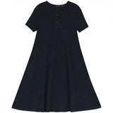 Wash Denim A Line Dress