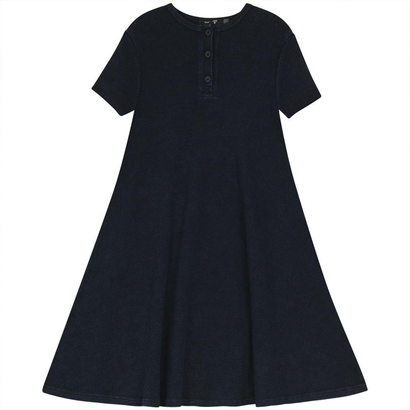 Wash Denim A Line Dress