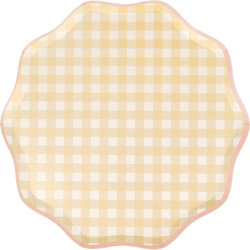 Gingham Side Plates