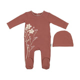 Blooming Bouquet Footie and Beanie Set