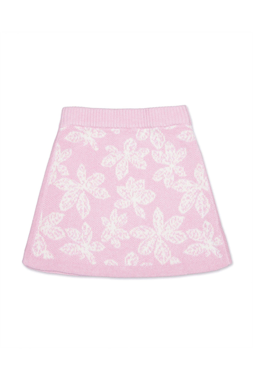 Chestnut Leaves Skirt | Bubble Gum