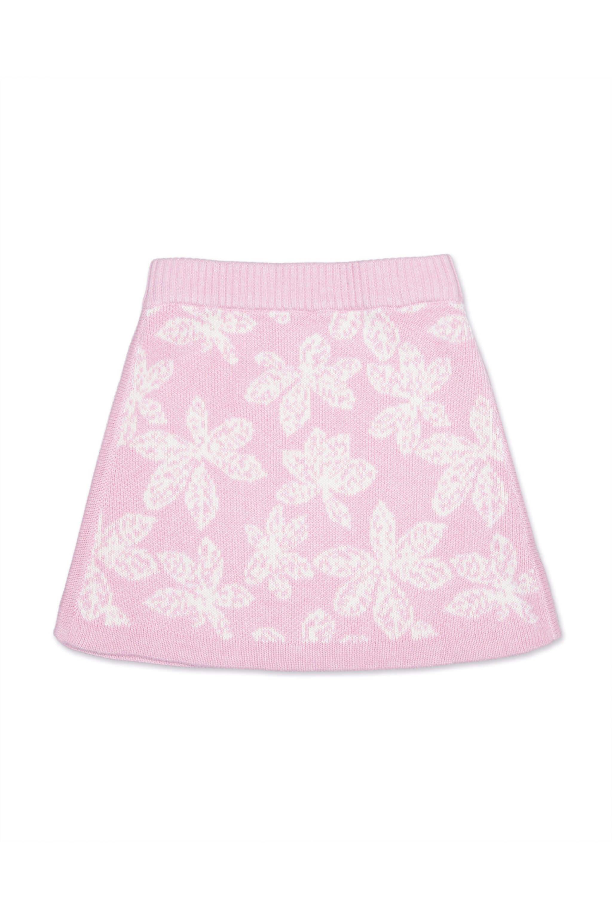Chestnut Leaves Skirt | Bubble Gum