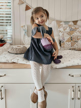 Knit Bunny Plush - Lila