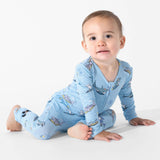 School Bamboo Convertible Footie