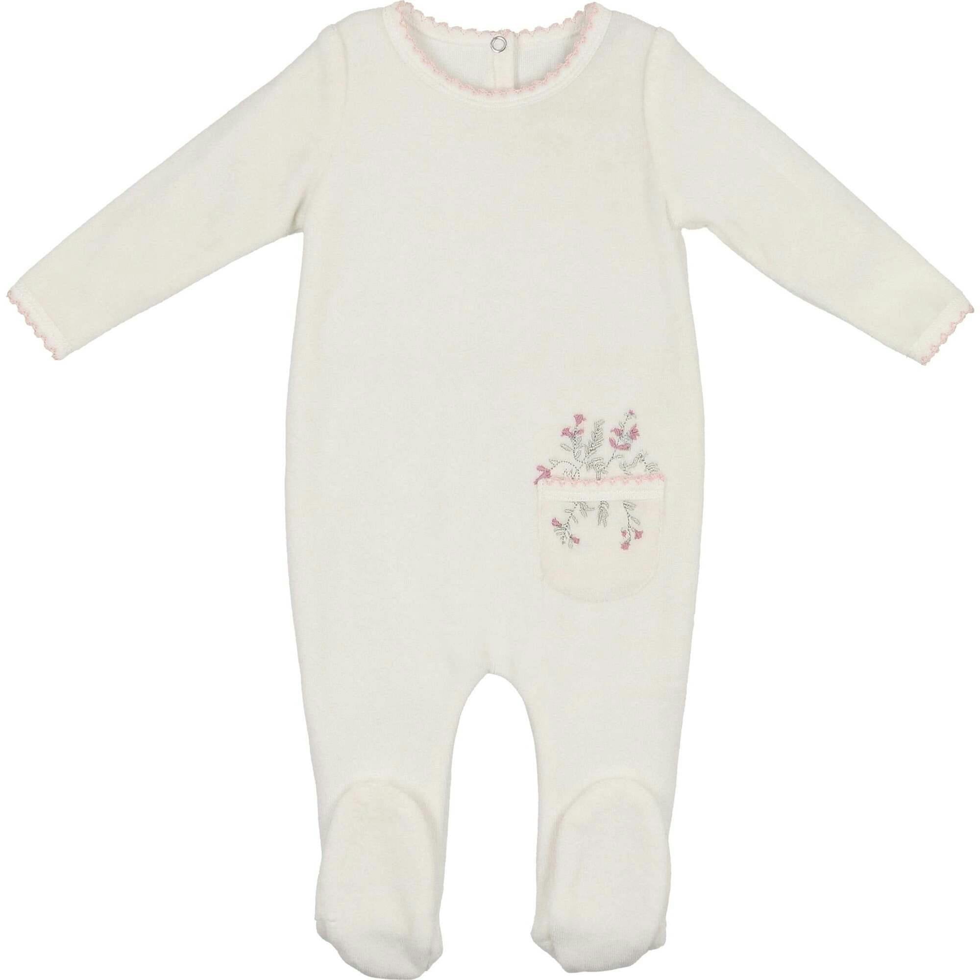 Velour Pocket Footie