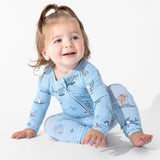 School Bamboo Convertible Footie
