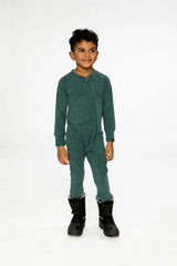 One Piece Thermal Underwear Sage Green