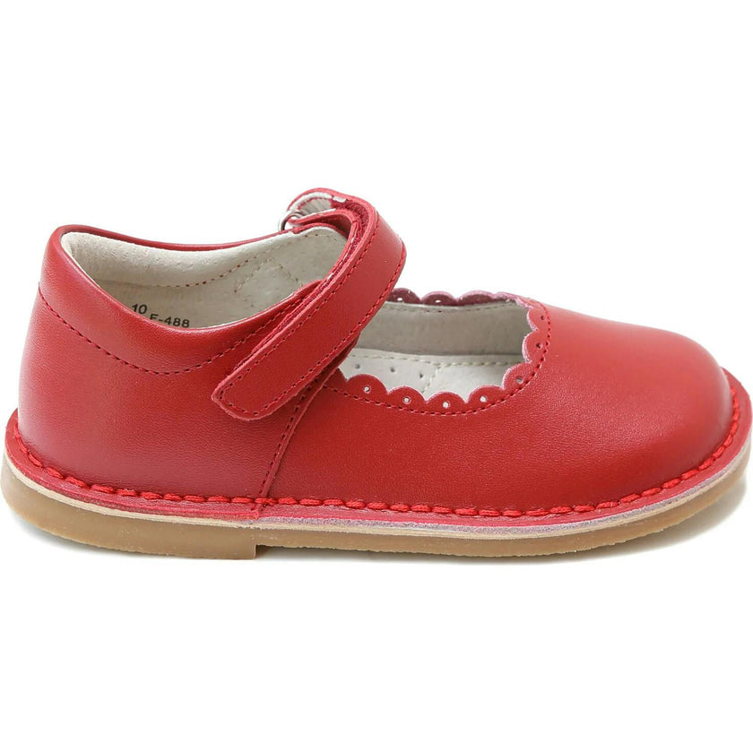 Caitlin Scalloped Mary Jane