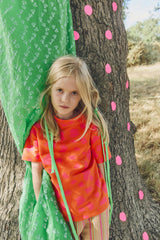 Yuki Jersey Pink Dot Relaxed Tee