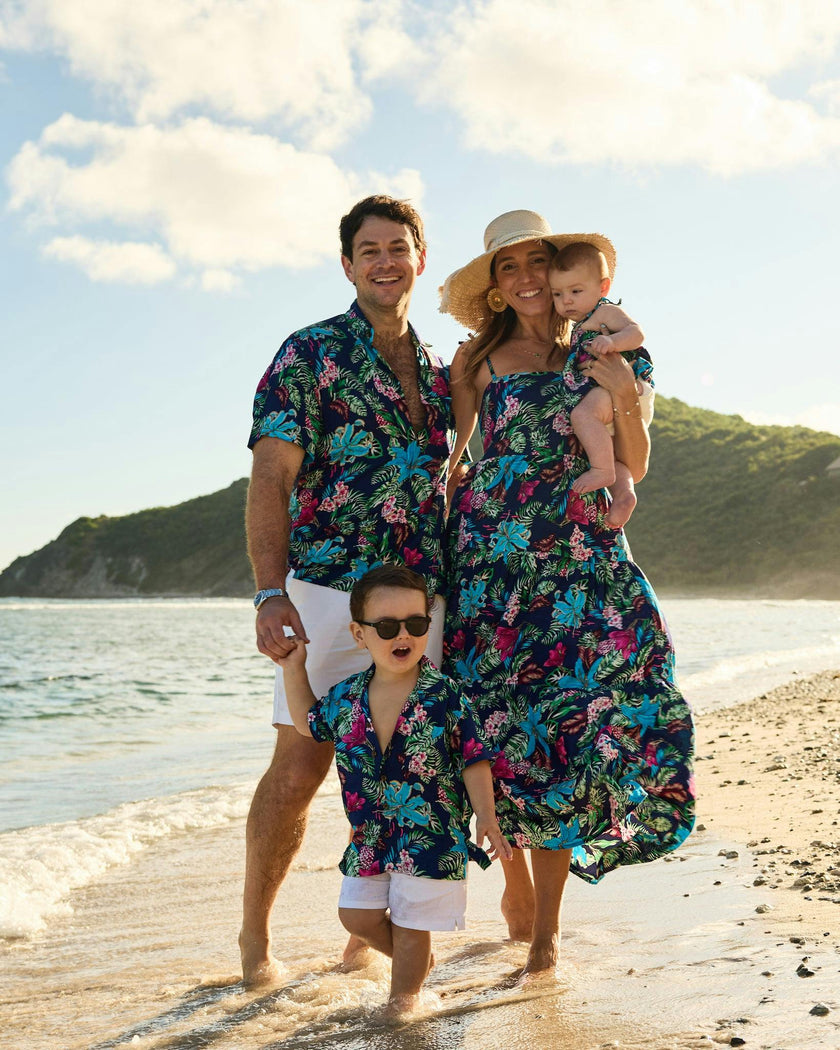 The Flower Hour - Boys Hawaiian Shirt
