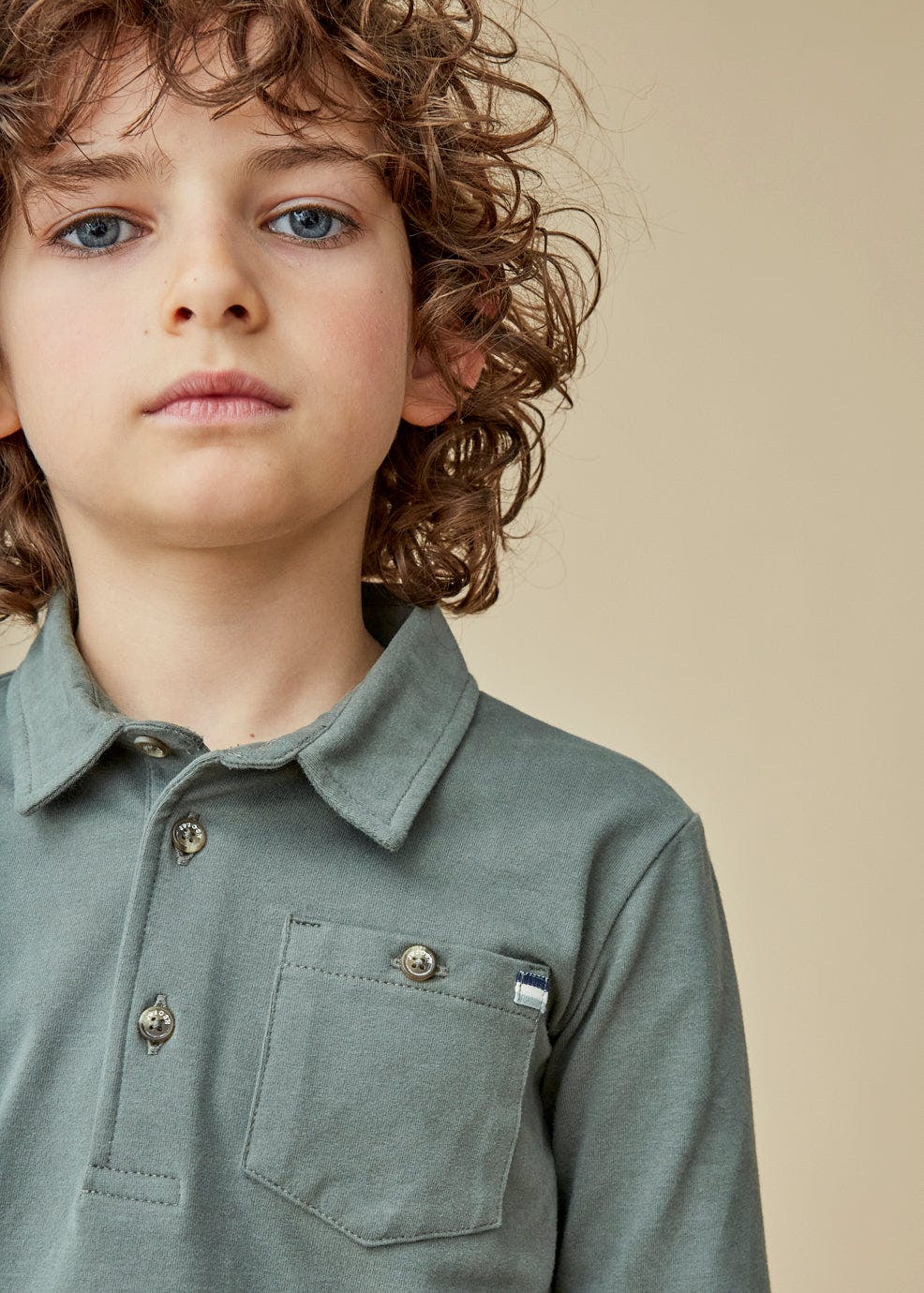 Long Sleeve Polo Shirt