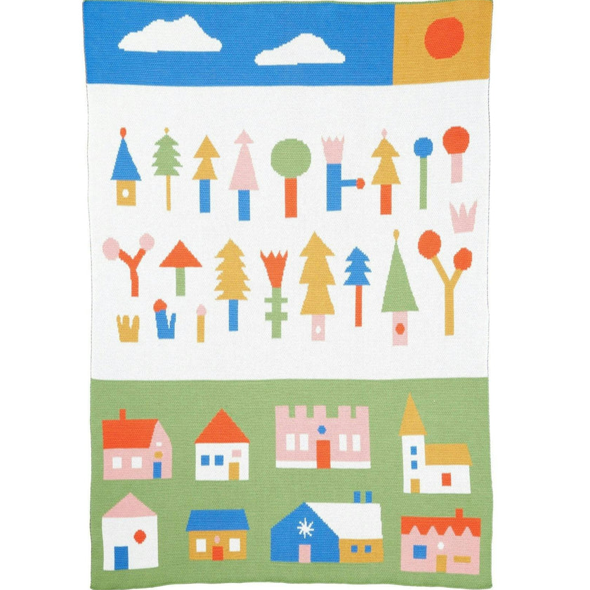 Village Knit Midi Blanket