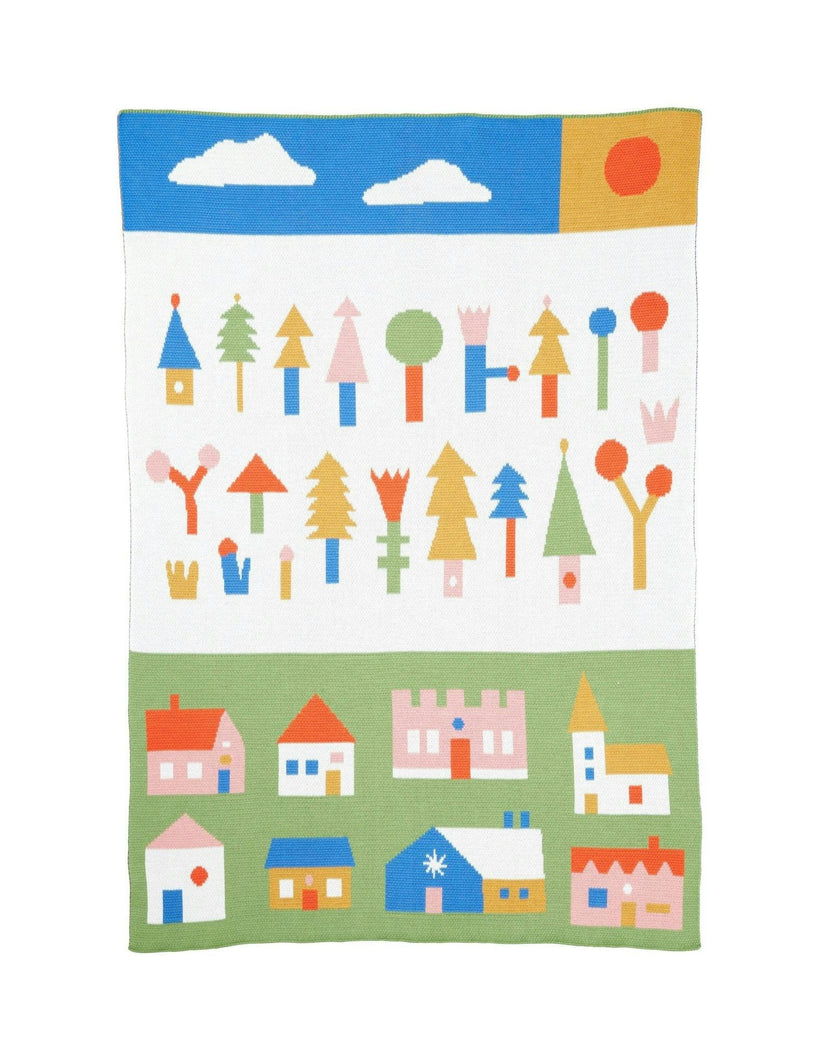 Village Knit Midi Blanket