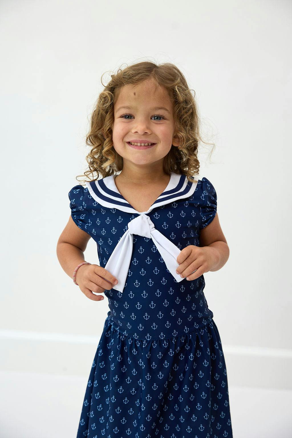 Girls Sailor Tennis Skort Dress