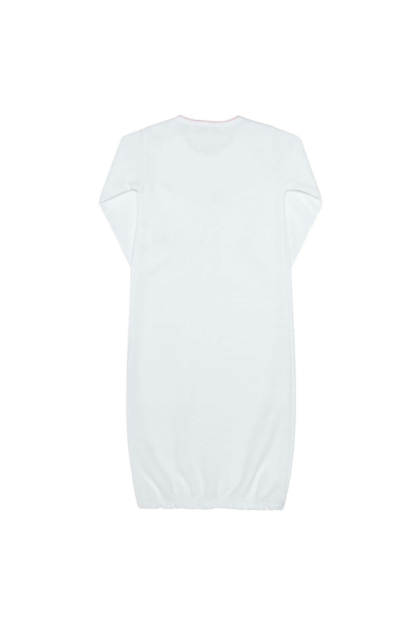 White Bubble Baby Gown