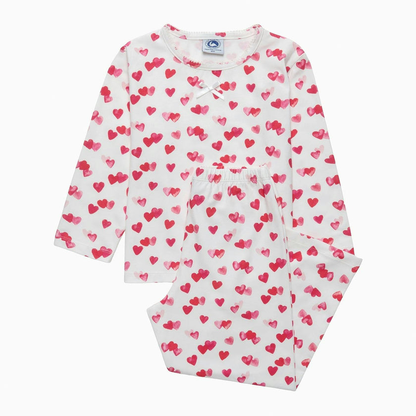 Heart Jersey Pajamas
