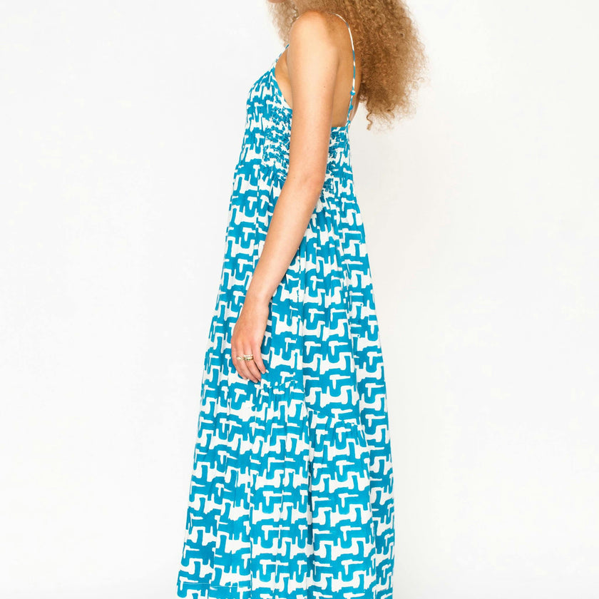Janeiro Dress, Blue