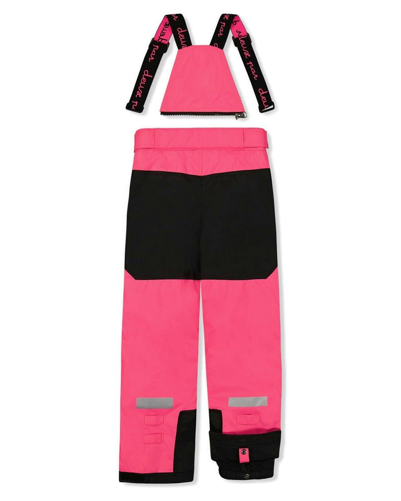 Two Piece Teknik Snowsuit Bright Pink And Checkered