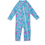 UPF 50+ Long Surf Swimsuit - Two Way Zipper