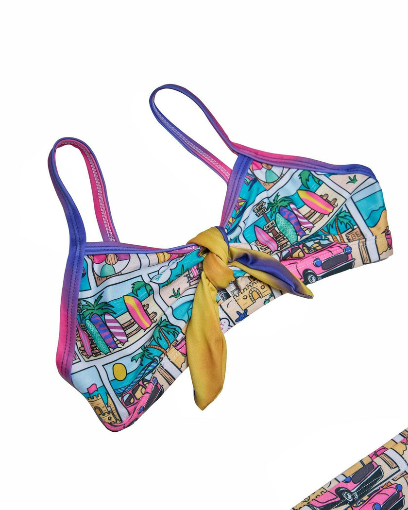 Girls 3 Piece Swim Set (Bondi Print)