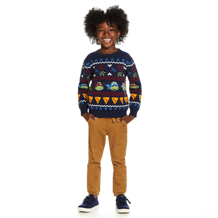 TMNT® X Andy & Evan® Turtles Jacquard Sweater