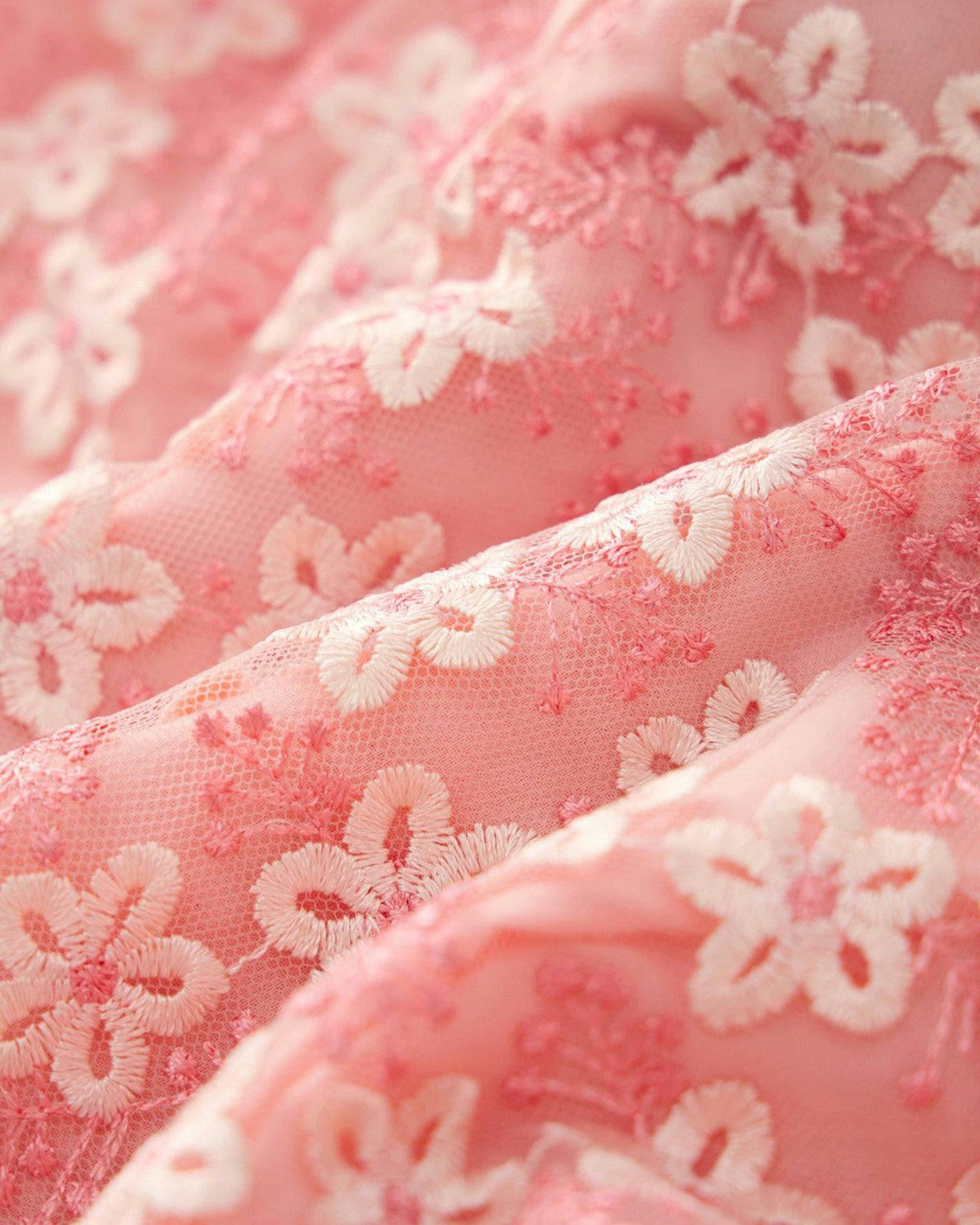 Julia Embroidered Mini Dress