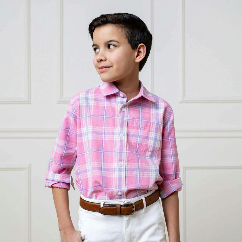 Linen Long Sleeve Button Down Shirt