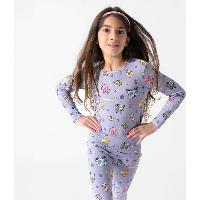 Minecraft Pixel Pals Kids Pajamas