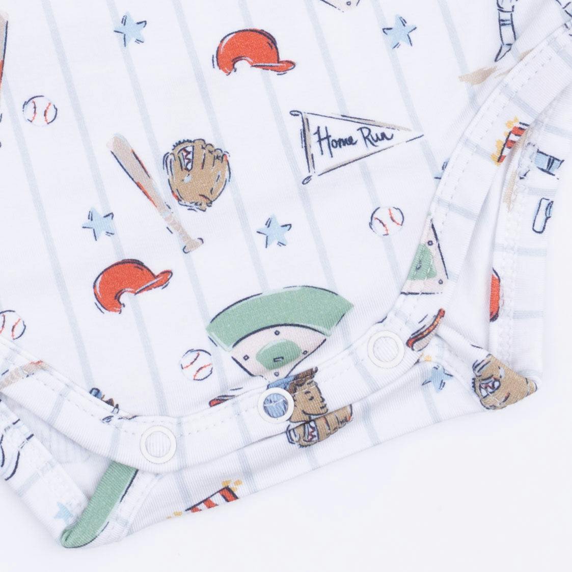 Home Run Baseball - Short Sleeve Bodysuit