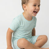 Bluegrass Picnic Short Sleeve & Shorts Bamboo Toddler Pajama Set