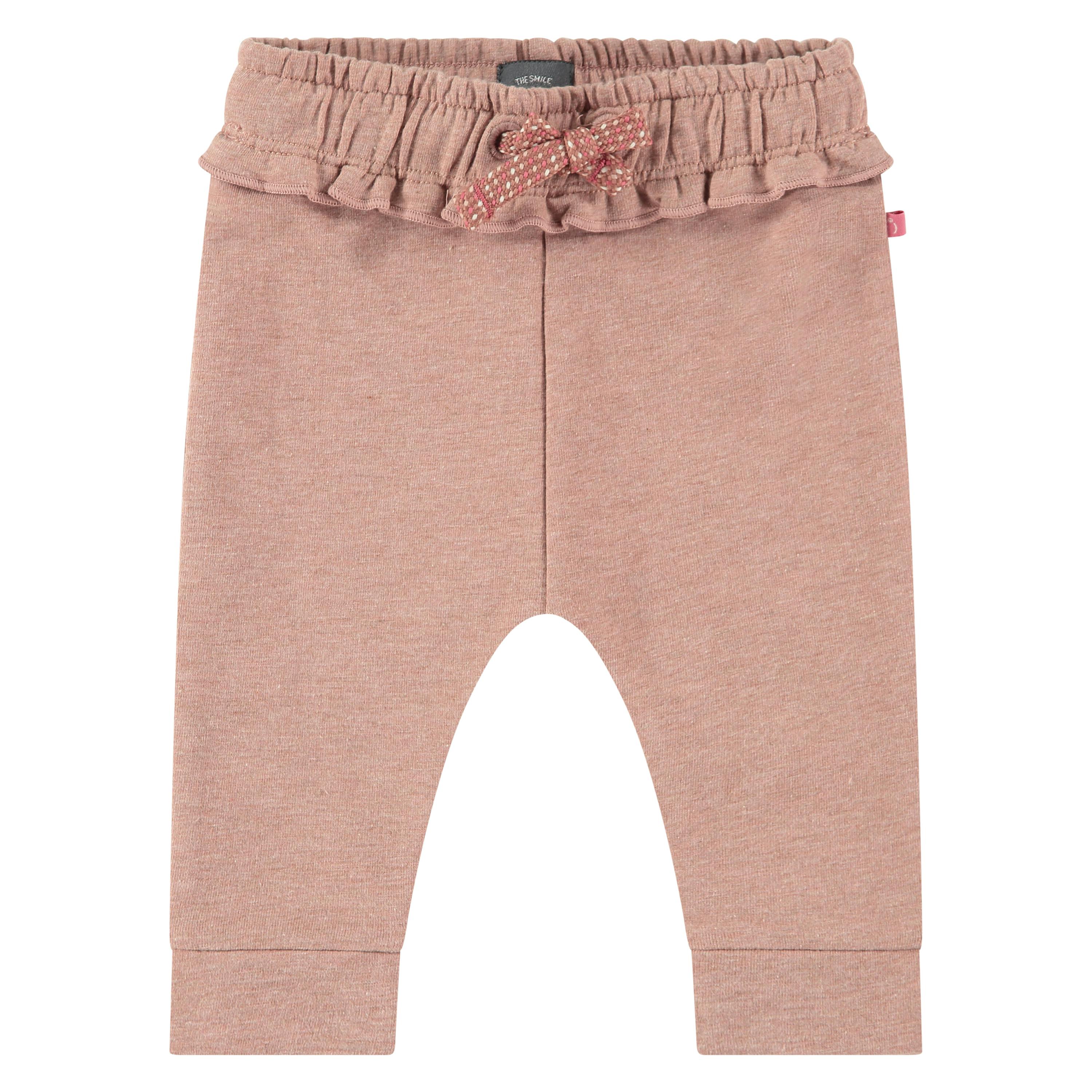 Cinched Ruffled Waist Sweatpants