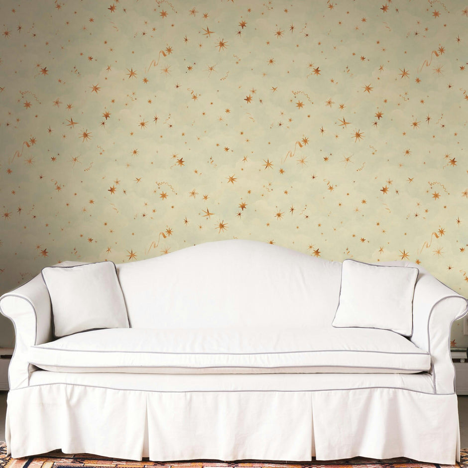 Luminaries Mid-Scale Design Textured Wallpaper