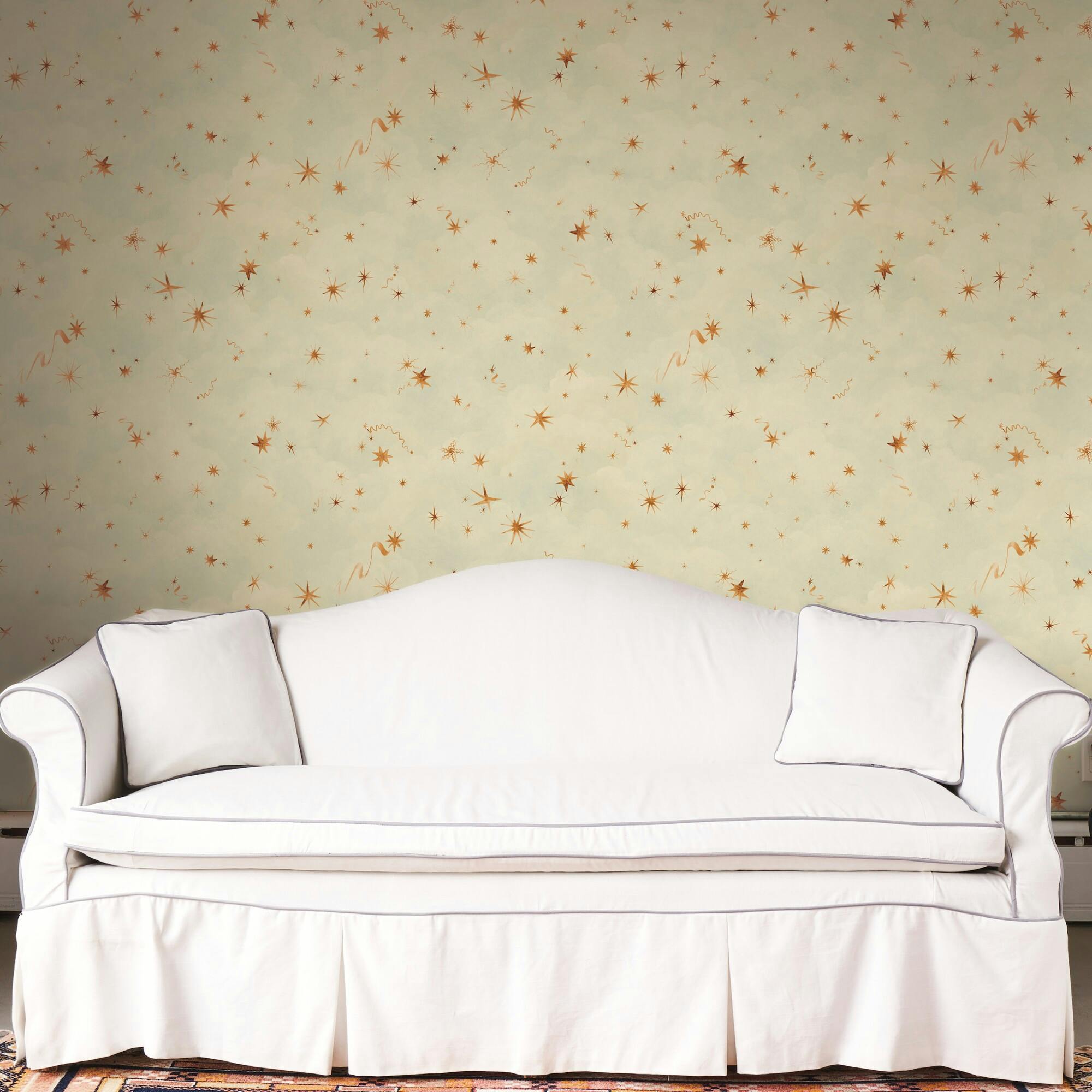 Luminaries Mid-Scale Design Textured Wallpaper