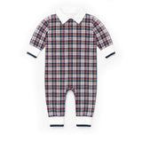 Plaid Knit Longall