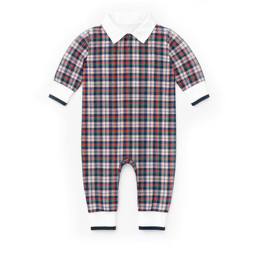Plaid Knit Longall