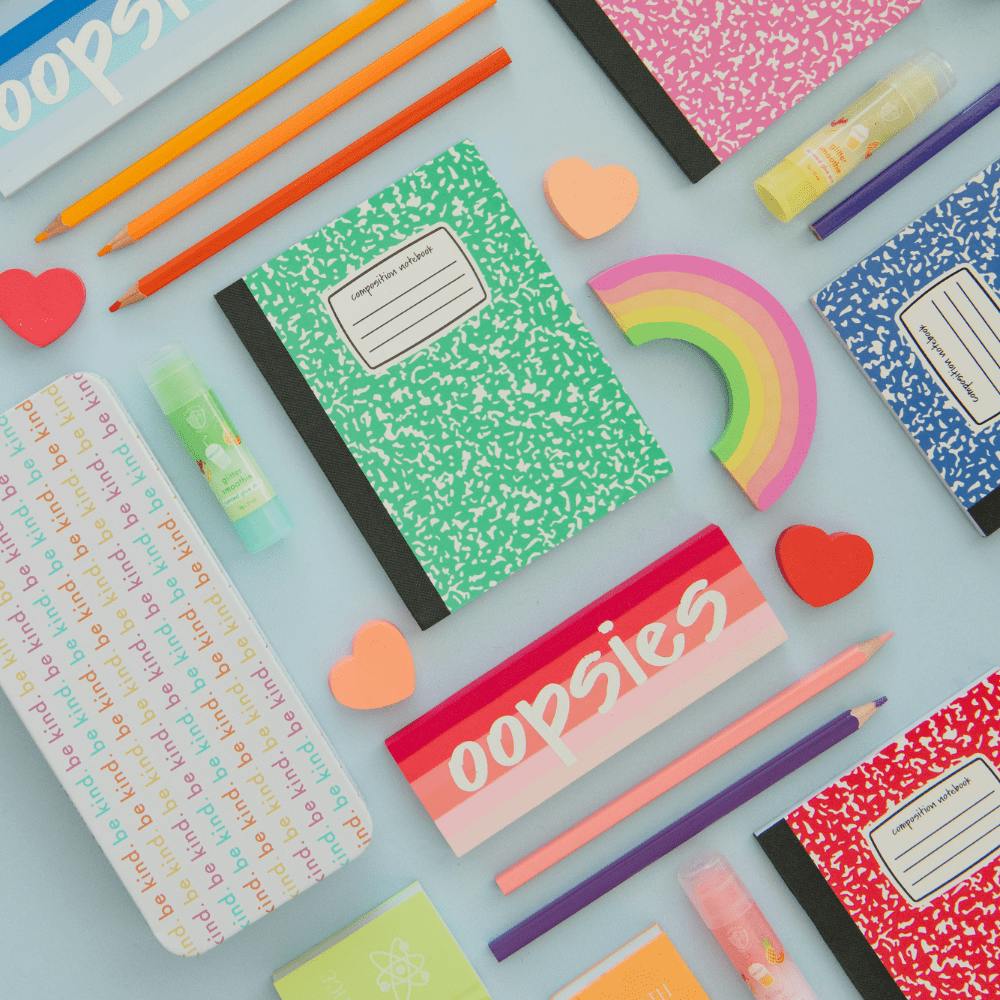 Large Heart Eraser Set