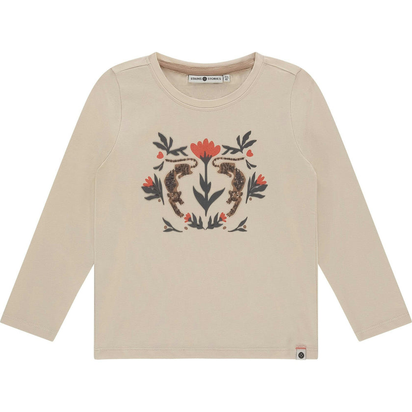 Leopard Graphic Long Sleeve