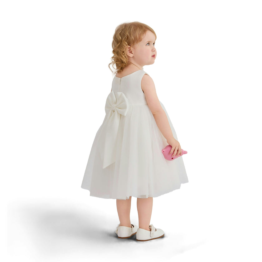 Ivory Oravelle Lace Petal Gown