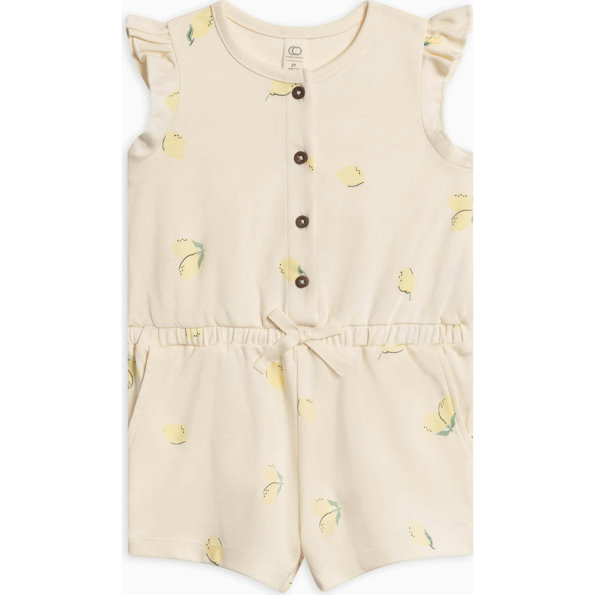 Shaye Romper Lemon